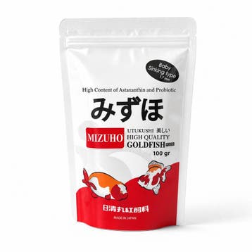 Mizuho baby goudvisvoer zinkend 100 gr., Vis, Zoetwatervis, Schoolvis
