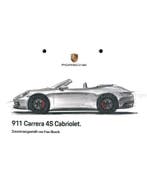 2020 PORSCHE 911 CARRERA 4S CABRIO BROCHURE DUITS, Boeken, Auto's | Folders en Tijdschriften, Nieuw, Porsche, Author
