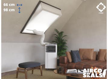 FDBW FK04 - Airco Raamafdichtingskit - 66 x 98 cm - Geschikt, Verzenden, Nieuw