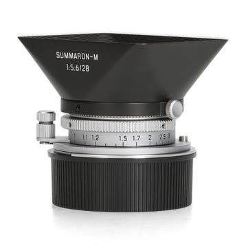 Leica Summaron-M 28mm F5.6 zilver (11695) - 1 jaar garantie, Audio, Tv en Foto, Fotografie | Lenzen en Objectieven, Ophalen of Verzenden