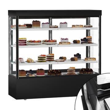 GGM Gastro | Koel- & Gebaksvitrine MADRID - 1200 liter - |, Huis en Inrichting, Keuken | Potten en Pannen, Verzenden, Nieuw
