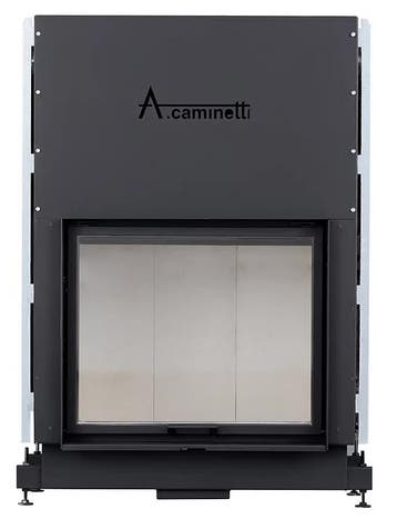 Inbouw Houtkachel Flat 90x50, Nieuw