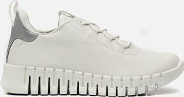 Ecco - Maat 40 - Gruuv W Sneakers wit Leer - Dames, Verzenden, Nieuw