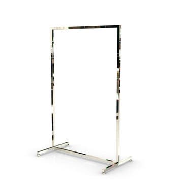 *TIP*  Solo Hoog model chroom Italiaans design kledingrek 90, Ophalen of Verzenden, Nieuw