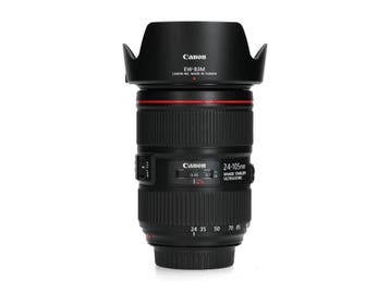 Canon EF 24-105mm f/4 L IS USM II - Zoomlens, Ophalen of Verzenden, Zo goed als nieuw, Canon