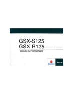 2017 SUZUKI GSX-S125 | GSX-R125 INSTRUCTIEBOEKJE FRANS