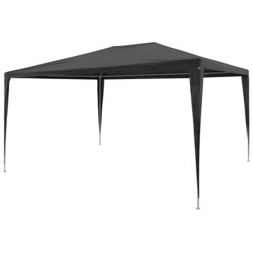 vidaXL Partytent 3x4 m PE antraciet, Tuin en Terras, Partytenten, Verzenden, Nieuw, Partytent