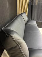 Leolux Tango 3 Zits - Als Nieuw - Zwart Leer, 100 tot 125 cm, Driepersoons, Leer, Zo goed als nieuw