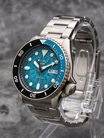 Seiko - 5 Sports Time Sonar - Zonder minimumprijs - SRPJ47K1, Nieuw