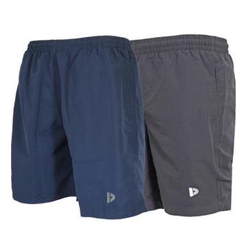 Donnay Donnay Heren - 2-Pack - Korte sportbroek Ian - Navy &, Verzenden