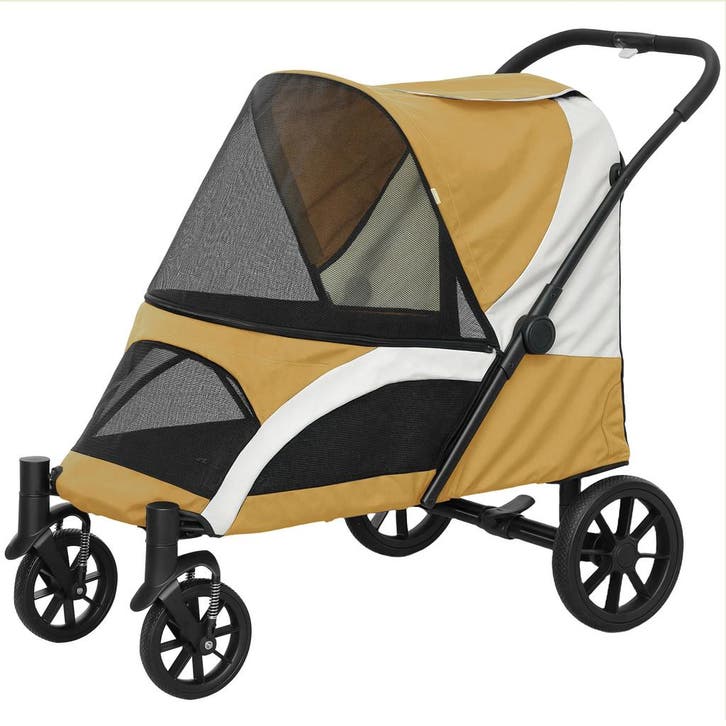 Hondenwagen, Opvouwbare Hondenbuggy Voor Grote Honden, Huisd, Diversen, Schoolbenodigdheden, Nieuw, Verzenden