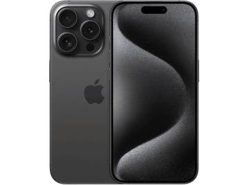 Refurbished Iphone 15 Pro 5g128 Gb Zwart Titanium, Verzenden, Nieuw, Zonder abonnement