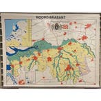 Klassikale kaart Noord Brabant, Boeken, Verzenden, Nieuw