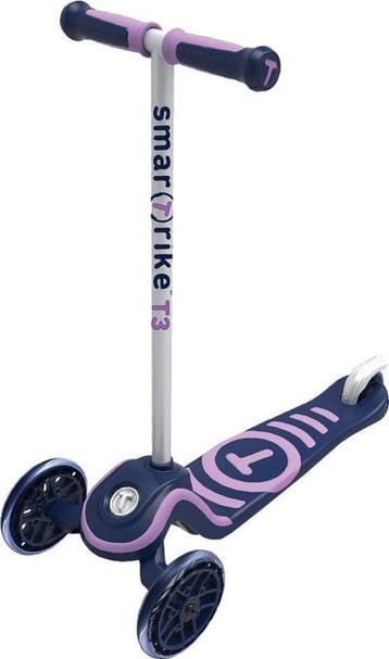 SmarTrike Scooter T3 Step Paars – 3-Wiel Kinderstep met Vo, Fietsen en Brommers, Ophalen of Verzenden, Nieuw, Overige merken