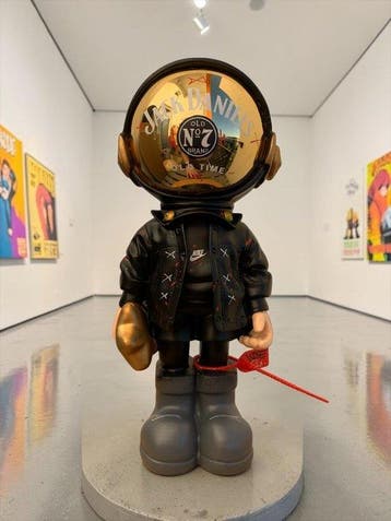 WASE - Beeldje - ASTRO JACK DANIEL’S CUSTOM - Hars, Antiek en Kunst