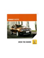 2014 RENAULT DUSTER BROCHURE ENGELS, Boeken, Auto's | Folders en Tijdschriften, Nieuw, Renault, Author