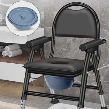 Opklapbare Toiletstoel - Multifunctioneel, Draagbaar & Ruimt, Verzenden, Nieuw