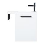 Fonteinmeubel Finn 40cm hoogglans wit, Verzenden, Nieuw
