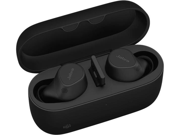 Jabra Evolve2 Buds - Draadloos - ANC - Zwart, Audio, Tv en Foto, Koptelefoons, Nieuw, Verzenden