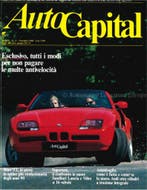 1988 AUTOCAPITAL MAGAZINE 11 ITALIAANS, Nieuw, Author