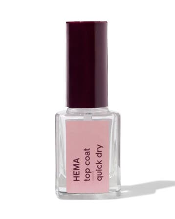 HEMA Topcoat quick dry 11ml, Verzenden, Nieuw