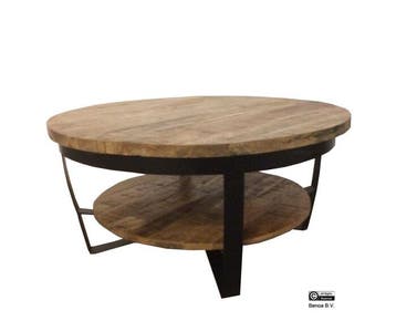Salontafel Paras Rond 90 cm, Ophalen of Verzenden, Nieuw