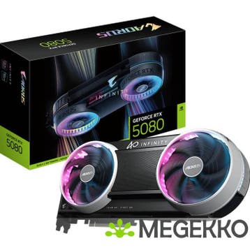 GIGABYTE GeForce RTX 5080 AORUS INFINITY 16G, Computers en Software, Verzenden, Nieuw