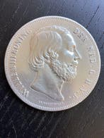 Nederland. Willem III. 2 1/2 Gulden 1858 (Zonder, Postzegels en Munten, Munten | Nederland
