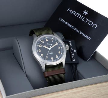 Hamilton - Khaki - Zonder minimumprijs - 694010 - Heren -, Nieuw