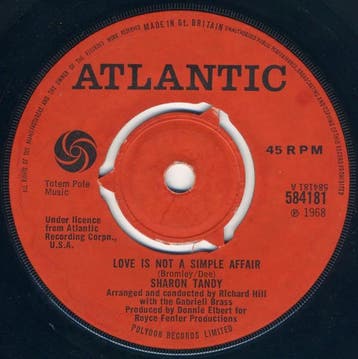 Single - Sharon Tandy - Love Is Not A Simple Affair, Verzenden, Nieuw in verpakking