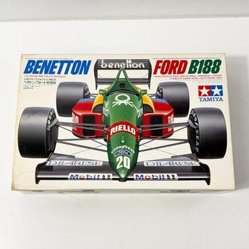 Tamiya 1:20 - Modelbouwdoos - Benetton Ford B188 - Vintage, Nieuw