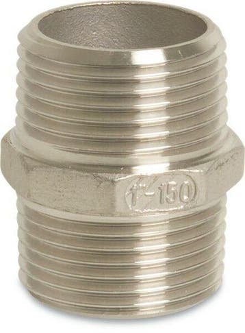 Rvs nr. 280 nippel, buitendraad-1¼”, Verzenden, Nieuw