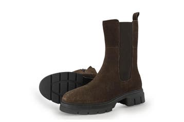 Notre-V Laarzen in maat 38 Bruin, Kleding | Dames, Schoenen, Bruin, Verzenden, Zo goed als nieuw, Hoge laarzen