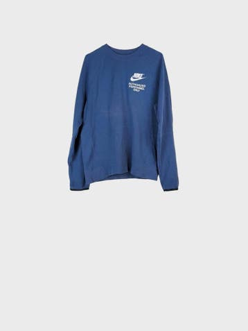 Nike Sweatshirt Heren maat M Blauw Vintage, Ophalen of Verzenden, Nieuw