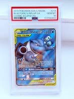 Pokémon - 1 Graded card - Blastoise & Piplup GX #214 Foil,, Nieuw