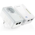 TP-Link AV500 WiFi 2-port PLC Kit BE, Verzenden, Zo goed als nieuw