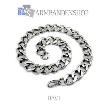 div Rvs gouden zilveren koningsschakel en design kettingen, Sieraden, Tassen en Uiterlijk, Kettingen, Verzenden, Nieuw, Zilver