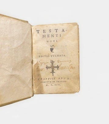 Nuovo Testamento Latino (Vulgata / Venetiis) - 1546