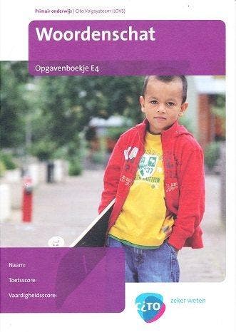 CITO/LOVS (2008) Woordenschat Opgavenboekje E4 (per stuk), Verzenden, Nieuw