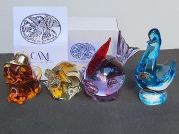 V.Nason&C., CAM - Alfredo Barbini - sculptuur, Tierfiguren -