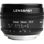 Lensbaby Velvet 28 Canon RF, Ophalen of Verzenden, Nieuw, Groothoeklens