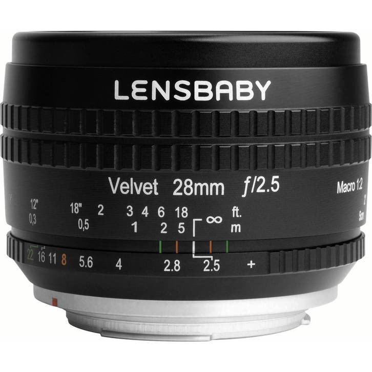 Lensbaby Velvet 28 Canon RF, Audio, Tv en Foto, Fotografie | Lenzen en Objectieven, Groothoeklens, Nieuw, Ophalen of Verzenden