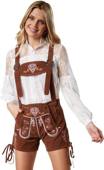 2dekans | Dressforfun Lederhose Ammersee XL -, Dressforfun, Ophalen of Verzenden, Zo goed als nieuw