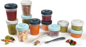 Babyvoeding Bewaarbakjes 12-dlg | Retourdeal 45% Korting, Ophalen of Verzenden, Zo goed als nieuw, Overige typen