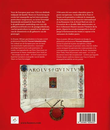 De Post: 500 jaar geschiedenis in Europa / La Poste: 500 ans, Boeken, Verzenden, Gelezen, Vincent Schouberechts