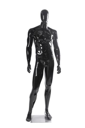 Faceless etalagepop heer glossy zwart MGM02B, Zakelijke goederen, Kantoor en Winkelinrichting | Winkel en Inventaris