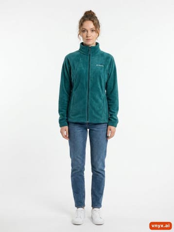 Columbia Sportswear Fleecejassen Dames maat S Teal Vintage, Ophalen of Verzenden, Nieuw