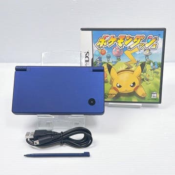 Nintendo - Nintendo DSi Metallic Blue TWL-001 with Pokémon, Nieuw