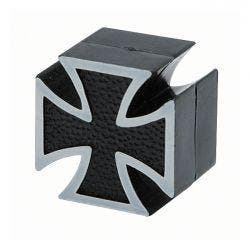 Ventieldopjes Maltese Cross Black, Verzenden, Nieuw