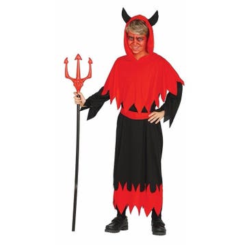 Rode duivel Mysticus kostuum voor kinderen - Duivel kleding, Kinderen en Baby's, Carnavalskleding en Verkleedspullen, Ophalen of Verzenden